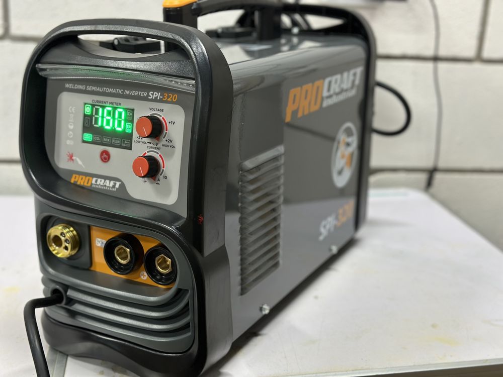 Сварочний полуавтомат Procraft Industrial spi320+ 5кг проволки і маска