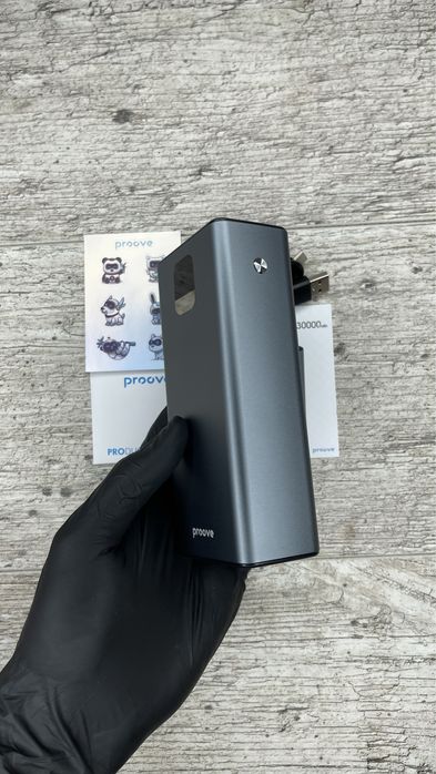 Металевий павербанк Пруве Proove Metalskin 30000 mAh 22.5w з гарантією
