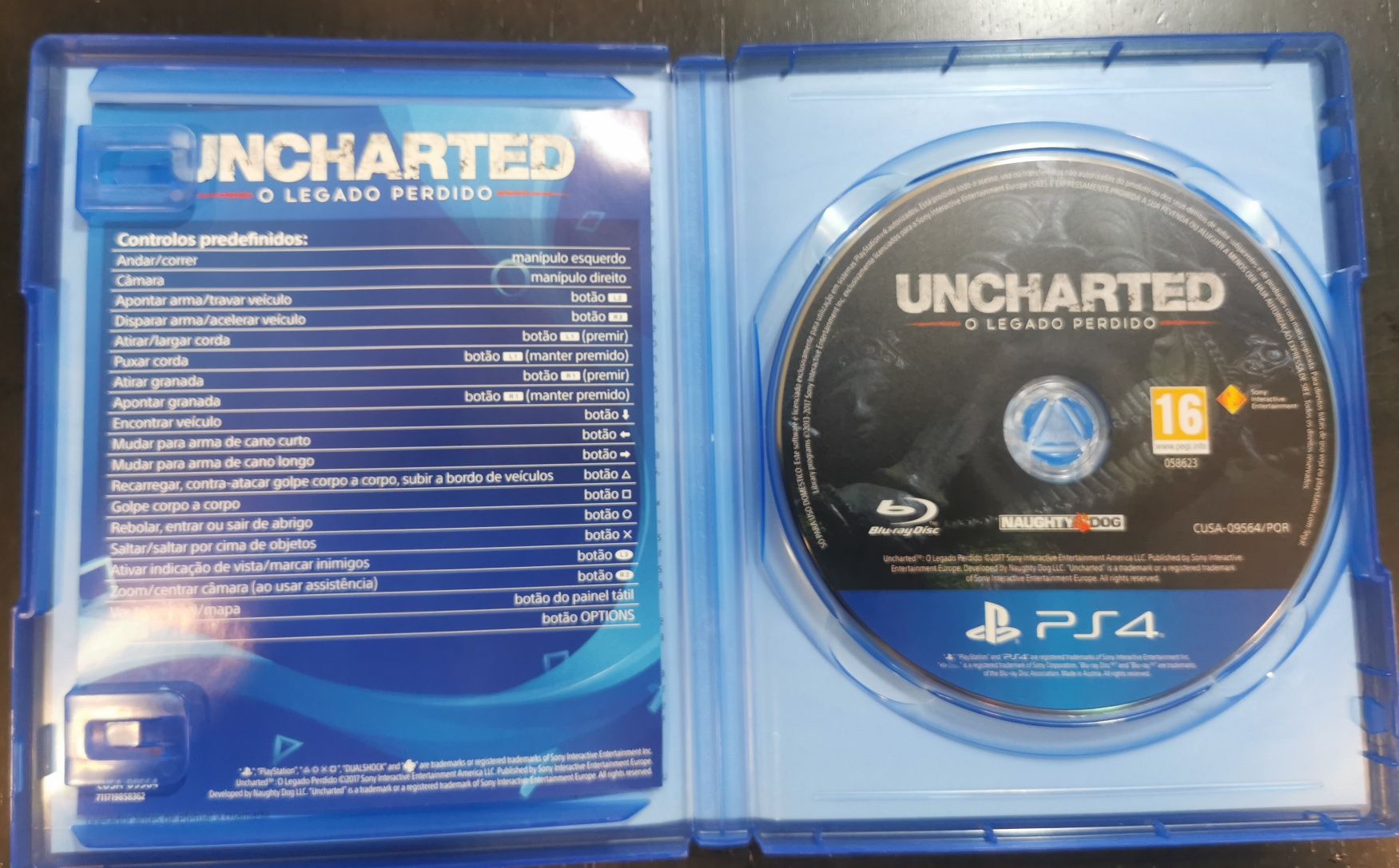 Uncharted O legado Perdido Ps4