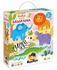 Czuczu Dzikie Puzzle Sawanna 2+