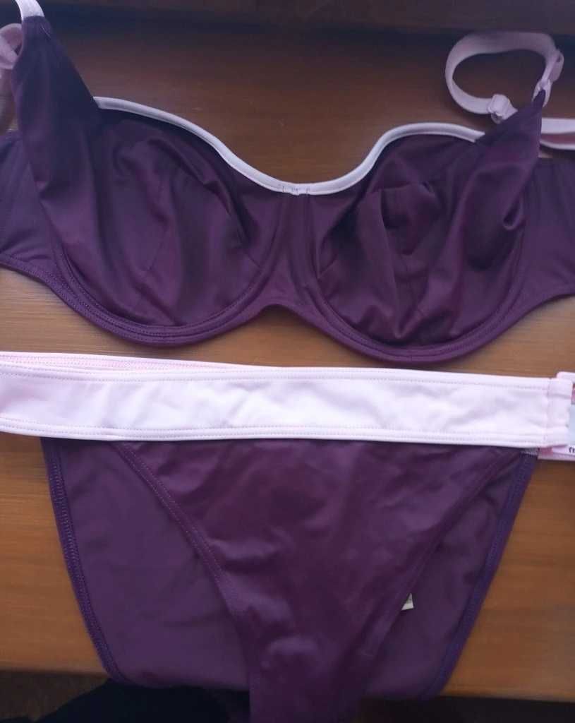 bikini Freya Vodkatini Aubergine 36FF 80FF 80H + L śliwka bakłażan