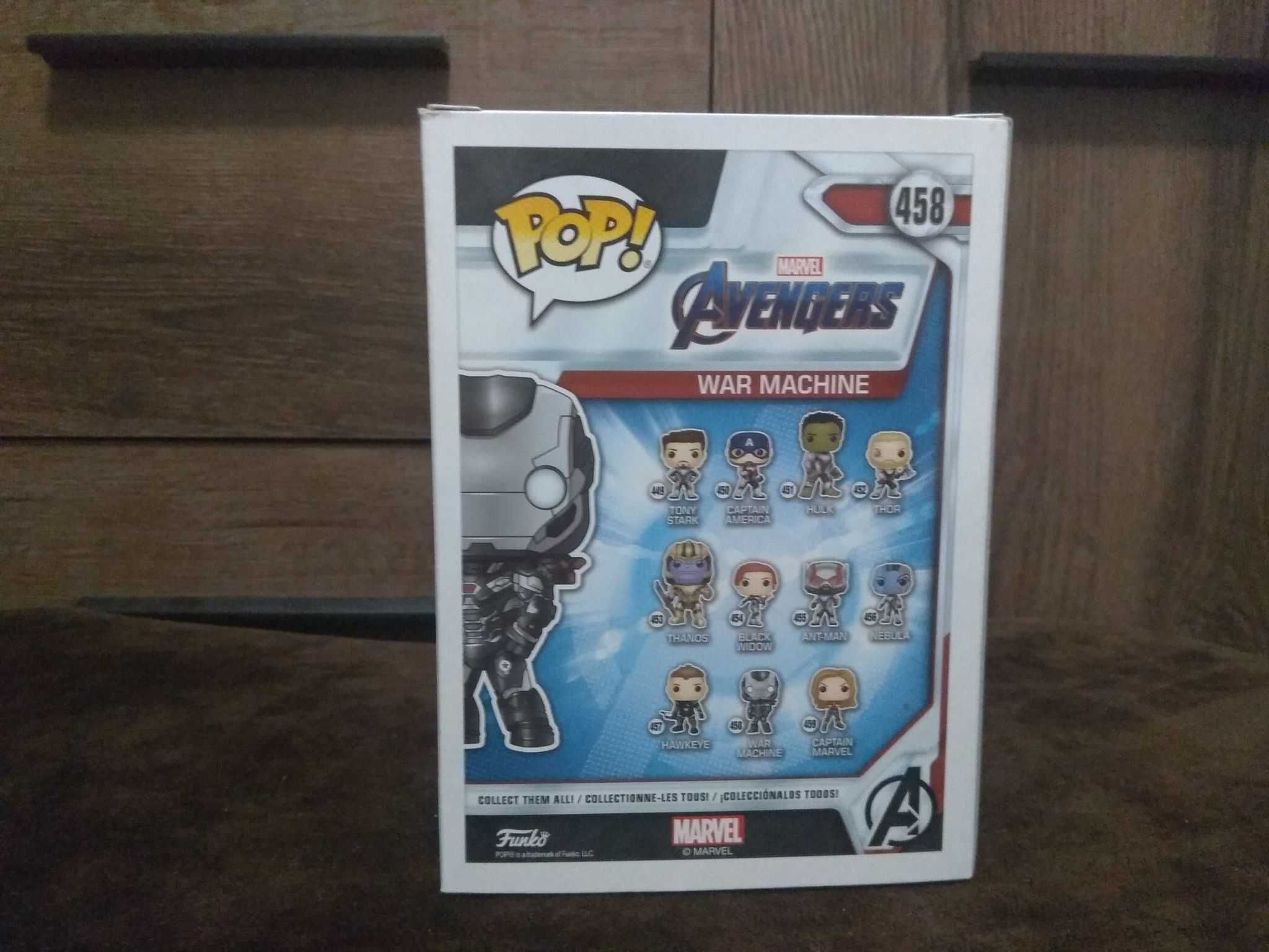 Pop Funko War Machine Marvel Avengers