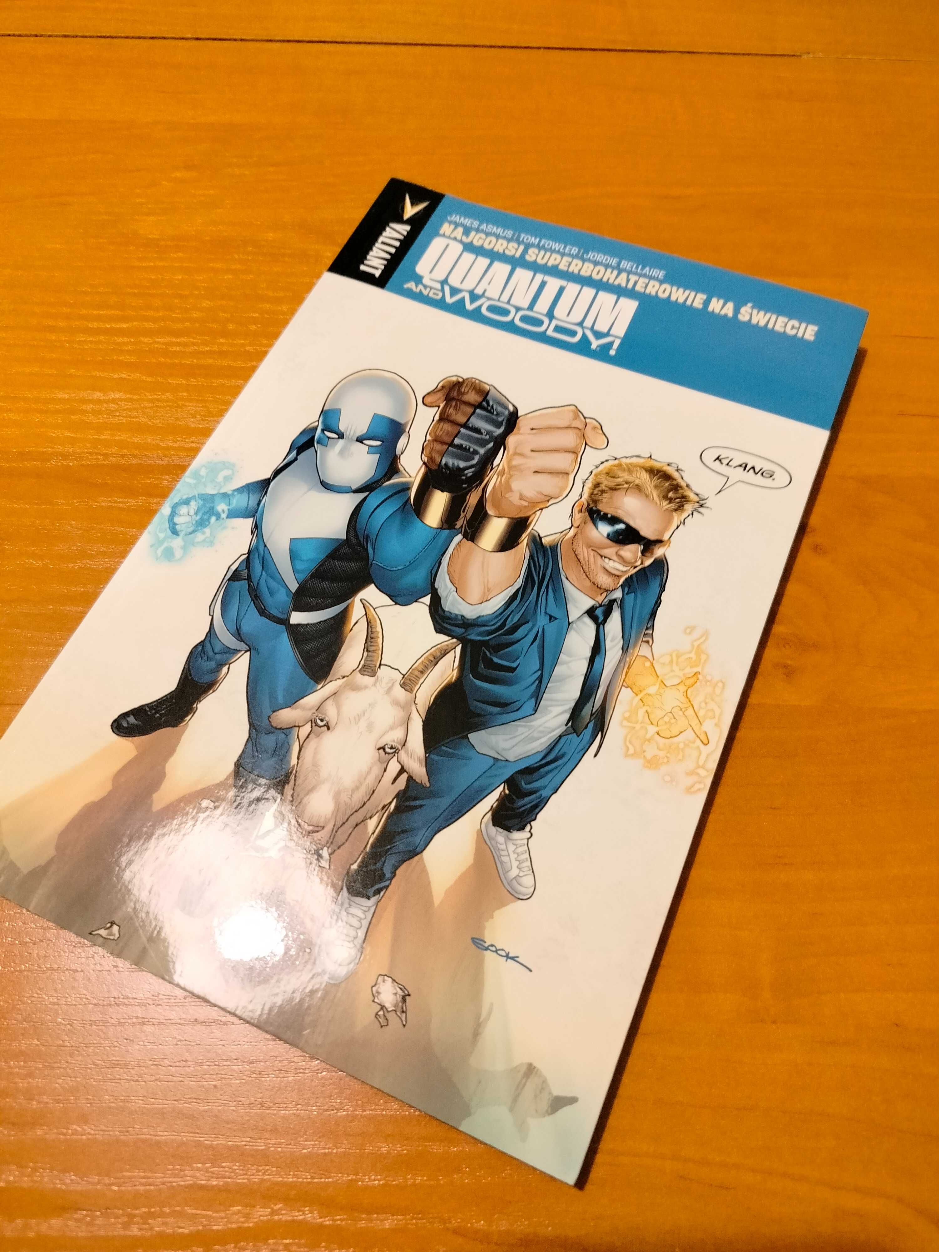 Komiks Valiant Quantum and Woody wydanie polskie