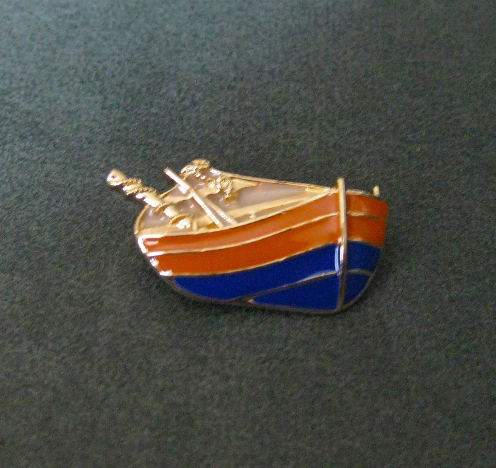 Alfinete / Broche/ Pregadeira Barco a Remos NOVO