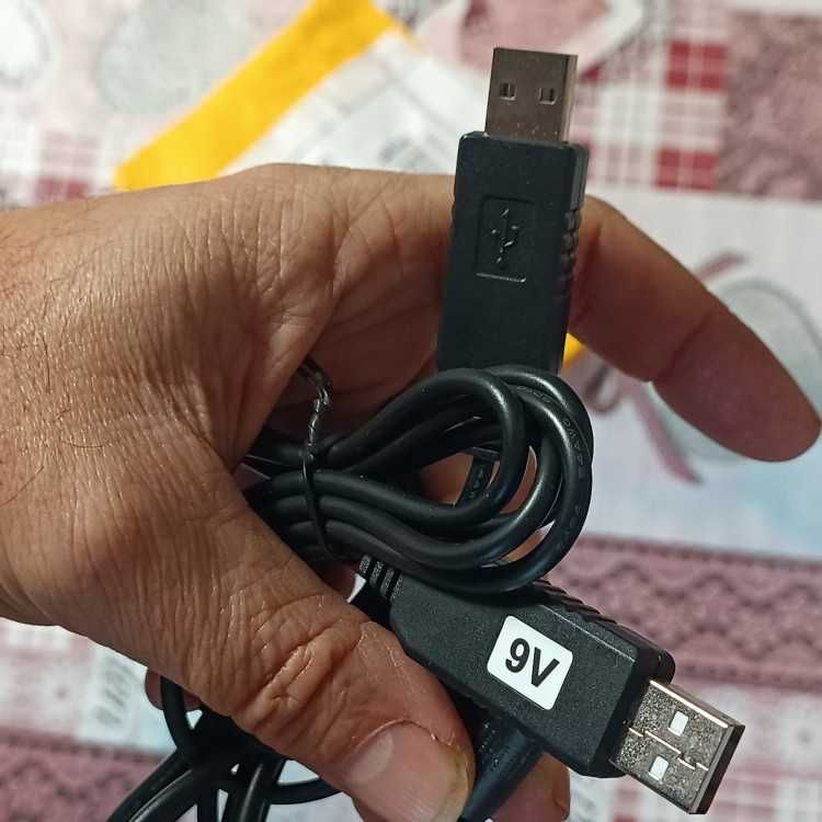 9v кабель для роутера usb dc