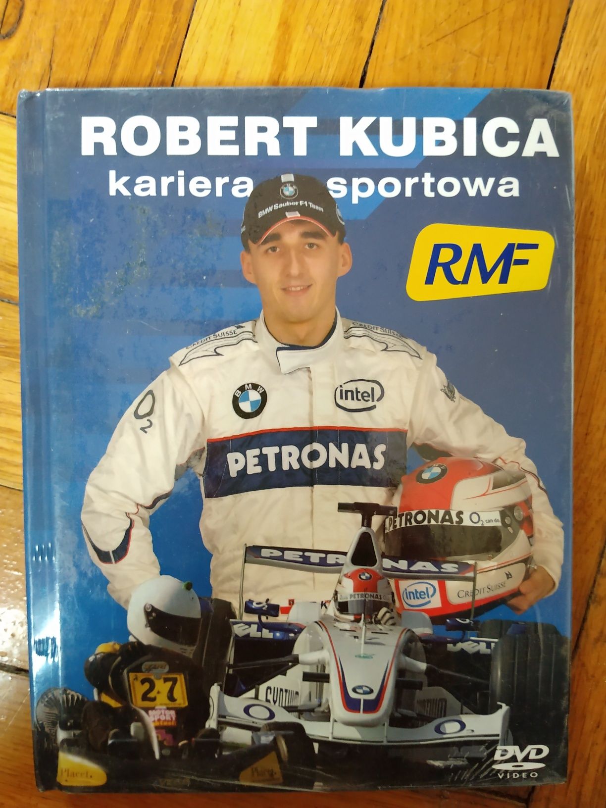 Robert Kubica - kariera sportowa. NOWA książka z filmem na DVD