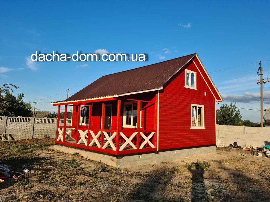 Дачные, каркасные, садовые домики! Первое место в Люксембурге!