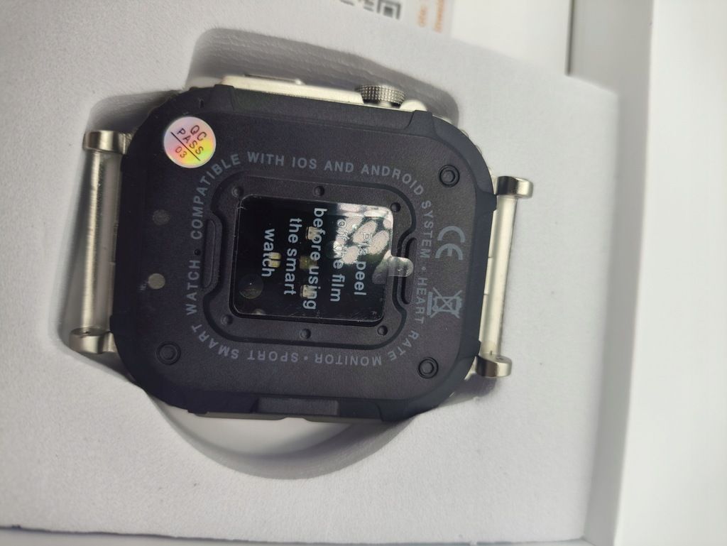 Zegarek smartwatch męski rozmowy polskie menu puls ciśnienie powiado