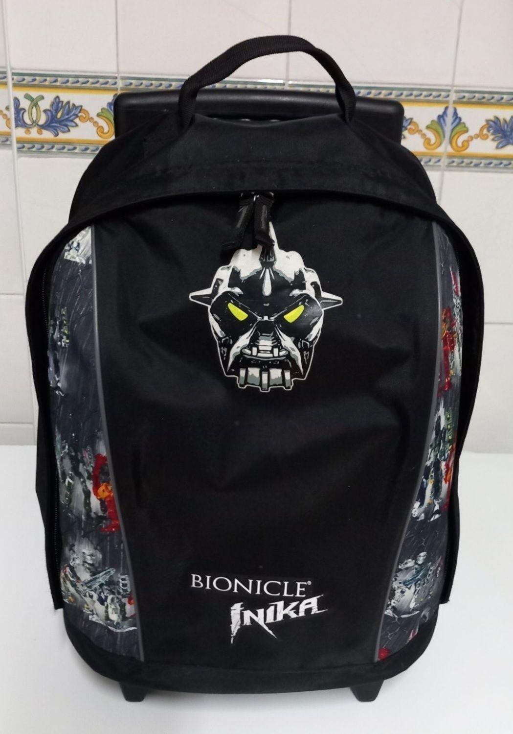 MALA ESCOLA,CRIANÇA,LEGO,TROLLEY como NOVA para ,ESCOLA ou Viagem,etc.