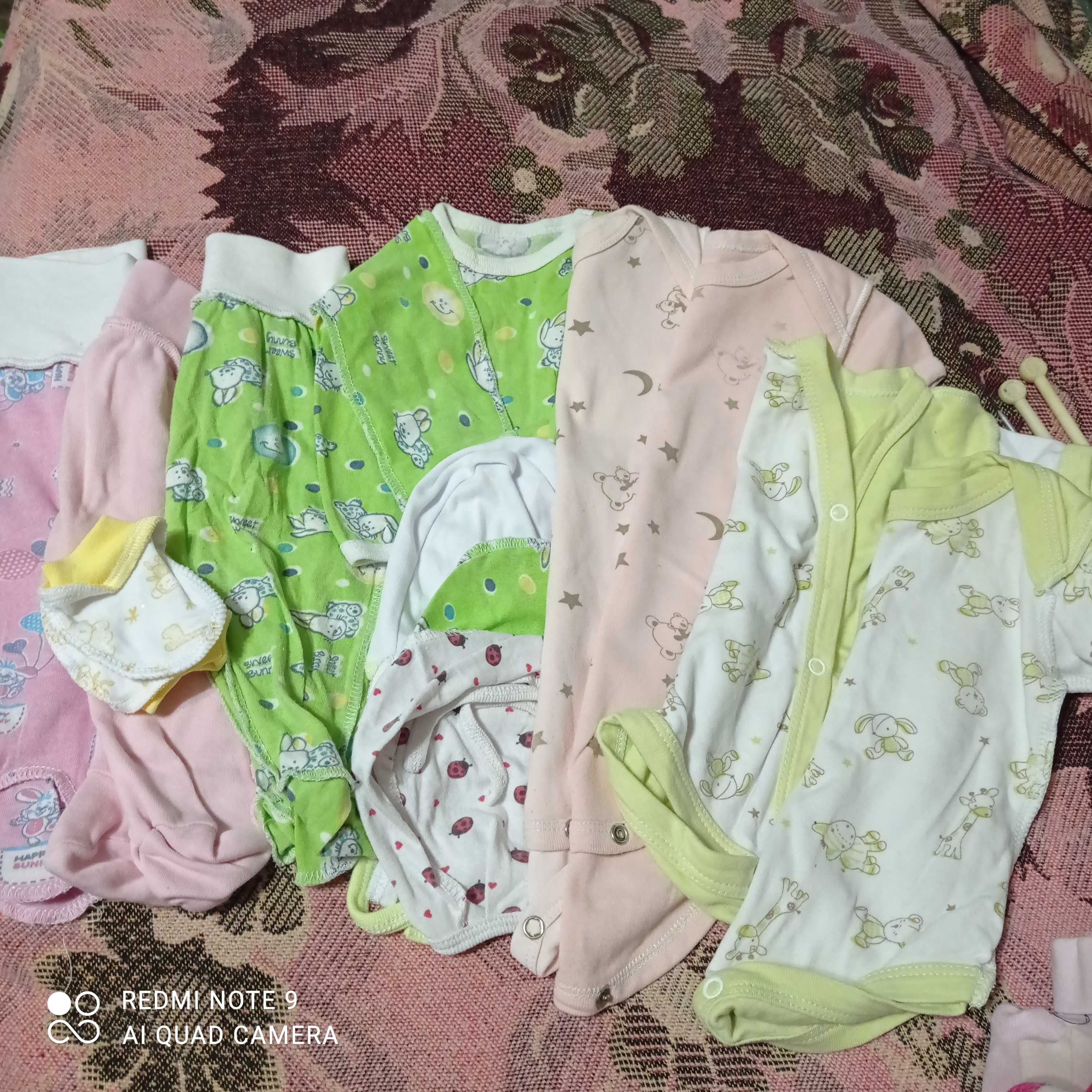 Одежда для новорожденной девочки, пакет одежды
