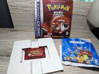 Pokemon Ruby Nintendo GameBoy Advance GBA oryginał pudełko