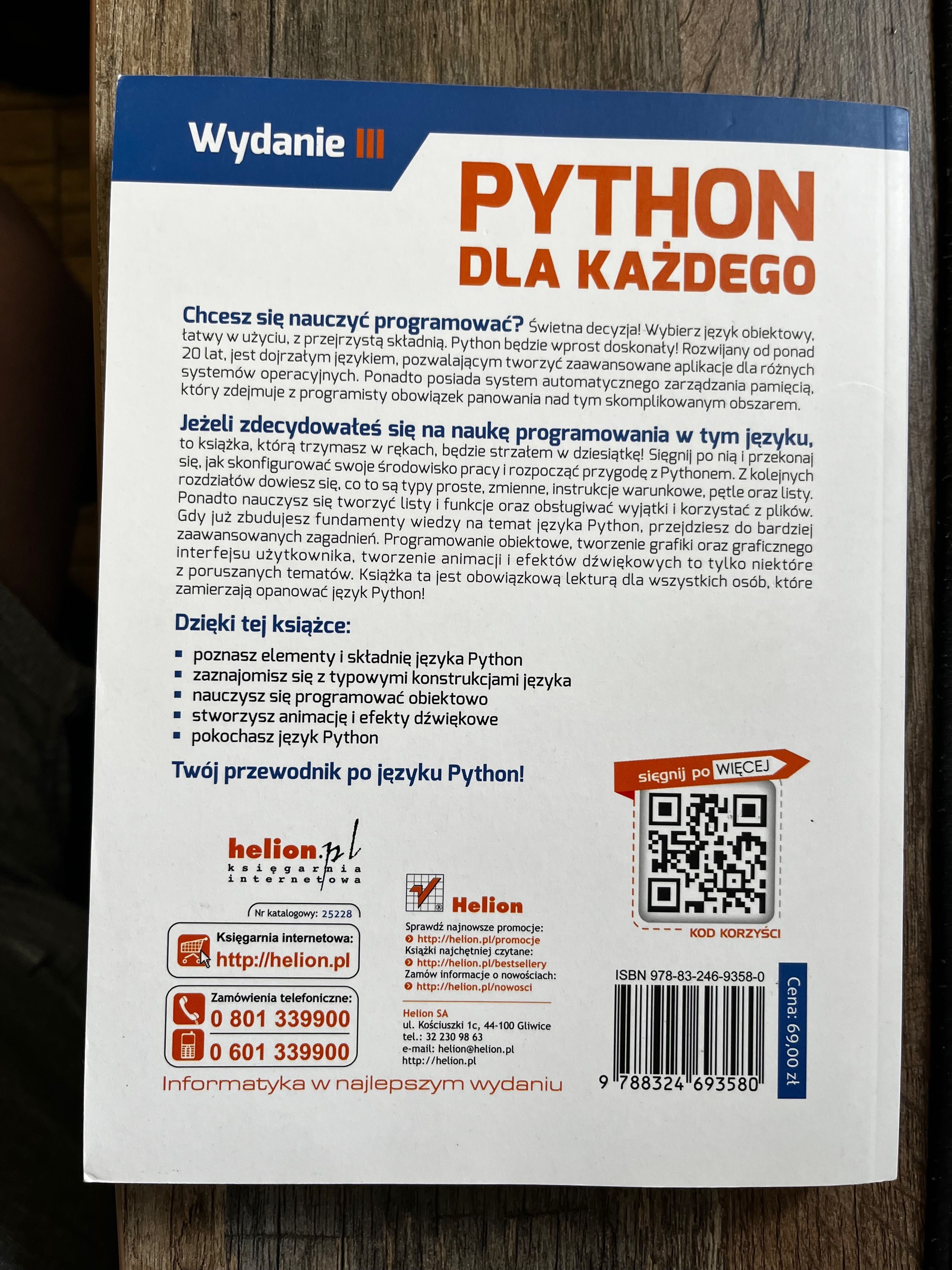 Python dla każdego. Podstawy programowania. Wydanie III