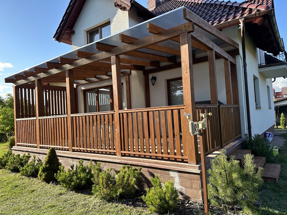 Zadaszenia tarasow konstrukcja taras