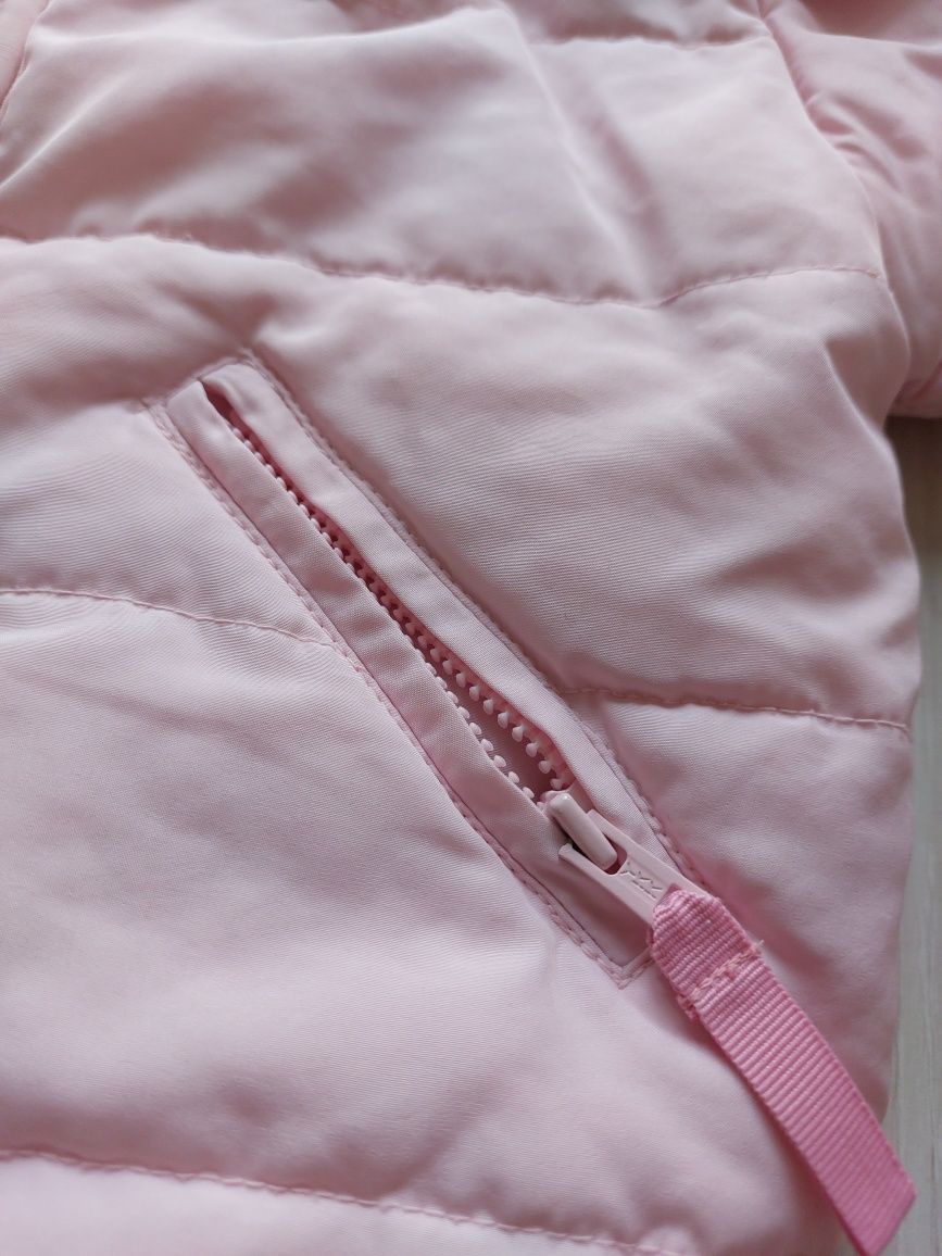 Kurtka zimowa różowa 62 H&M