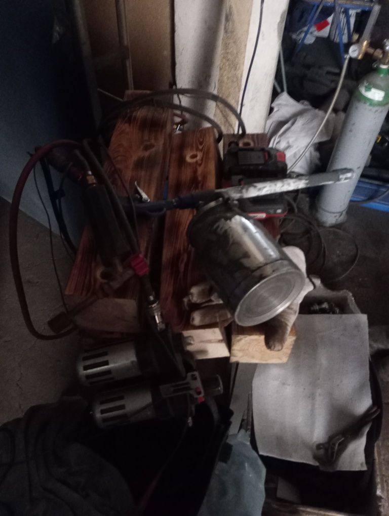 Piec do malowania proszkowego+pistolet i nagrzewnica