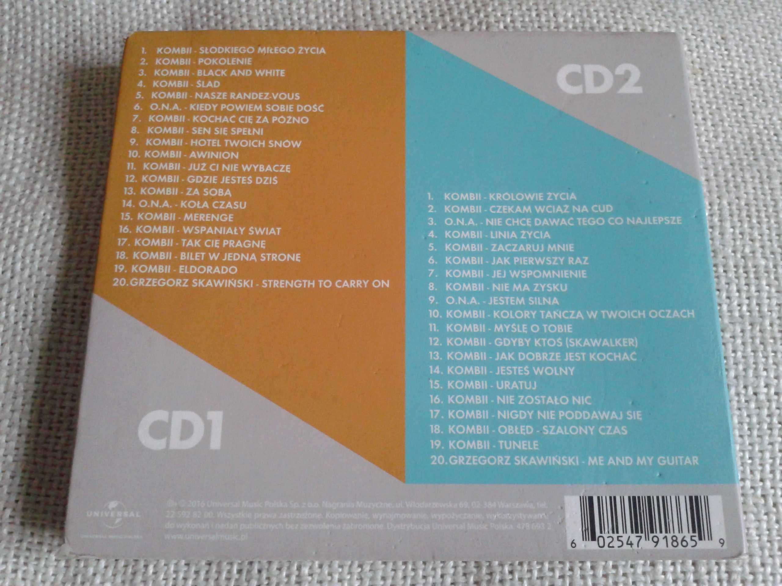 CD Kombii O.N.A. 40-lecie Skawiński & Tkaczyk  2CD