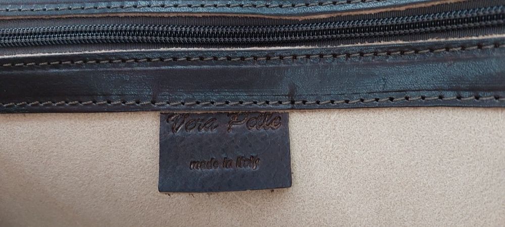 Портфель Vera Pelle из натуральной кожи