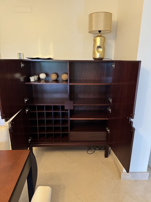 Movel Bar sala de jantar em madeira