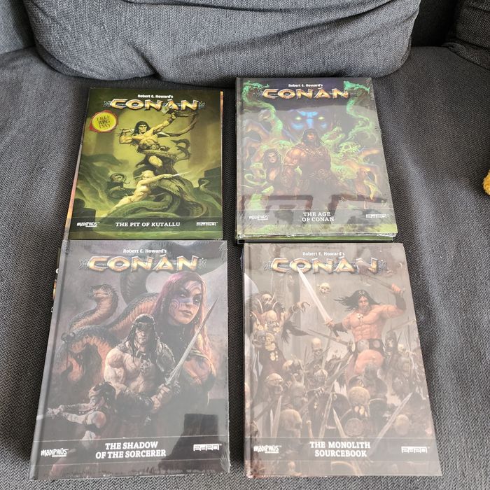 Conan RPG zestaw podręczników i dodatków