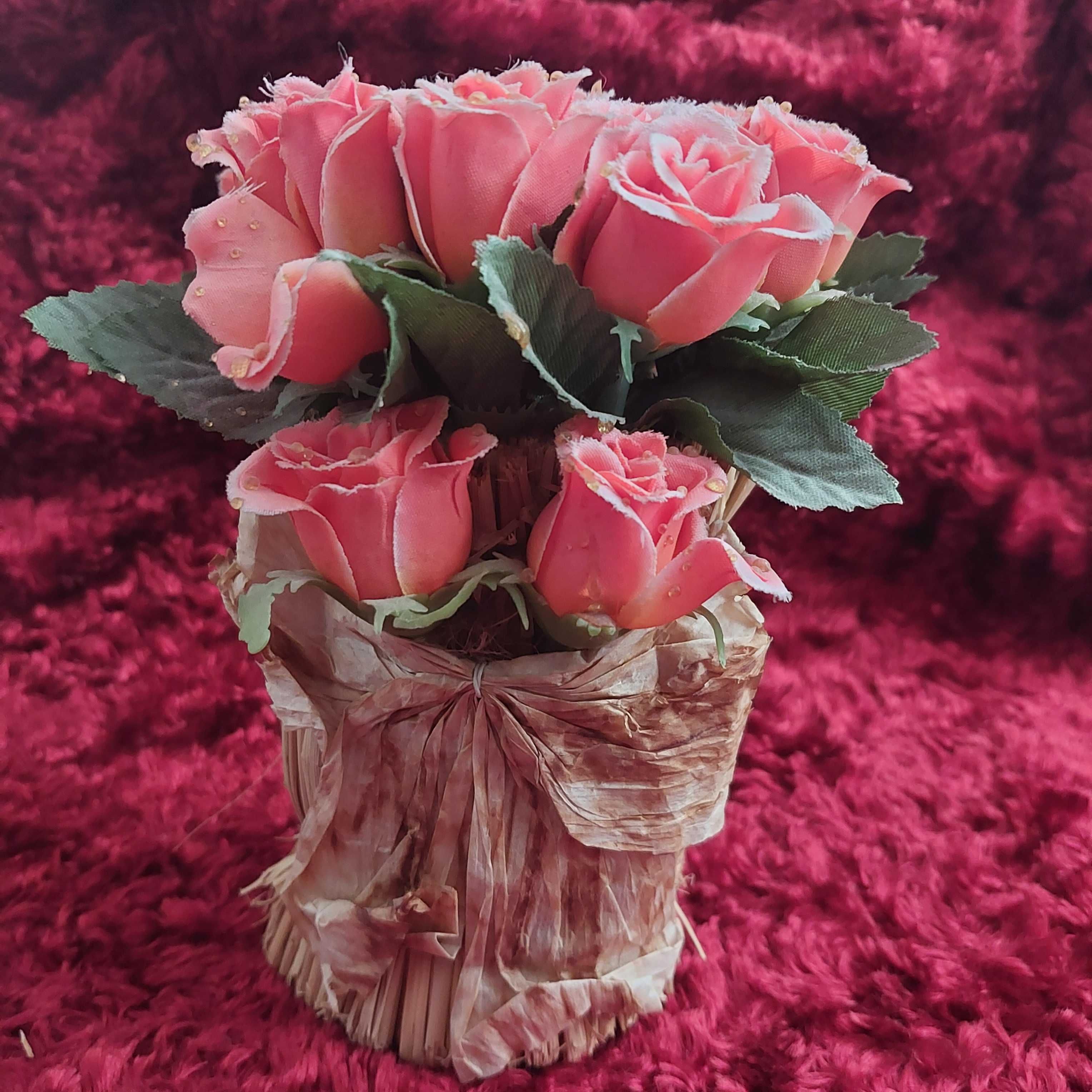 Kwiaty Bukiet róże dekoracja