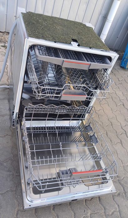 Вбудована посудомийка 60см Bosch SMV68MX04E 3 корзини EcoSilence Drive
