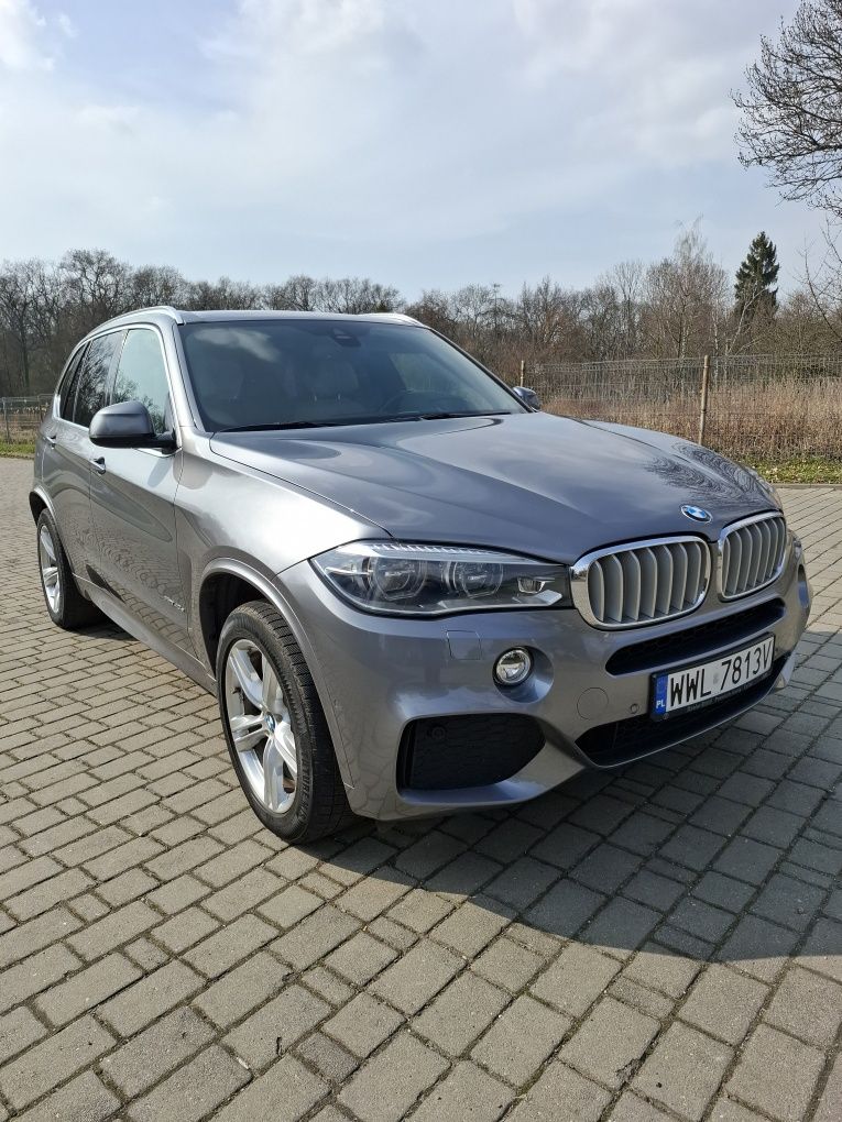 BMW X5 F15 M Pakiet, salon PL, xDrive, dociagi, head up, hybryda 313KM