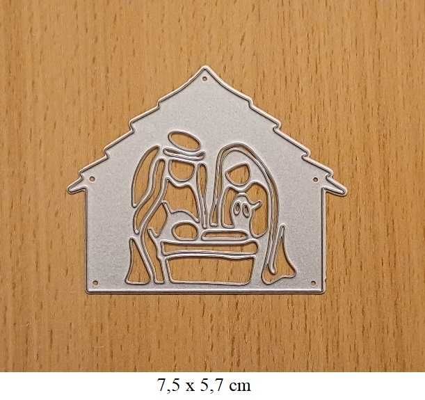 Scrapbooking - wykrojnik szopka