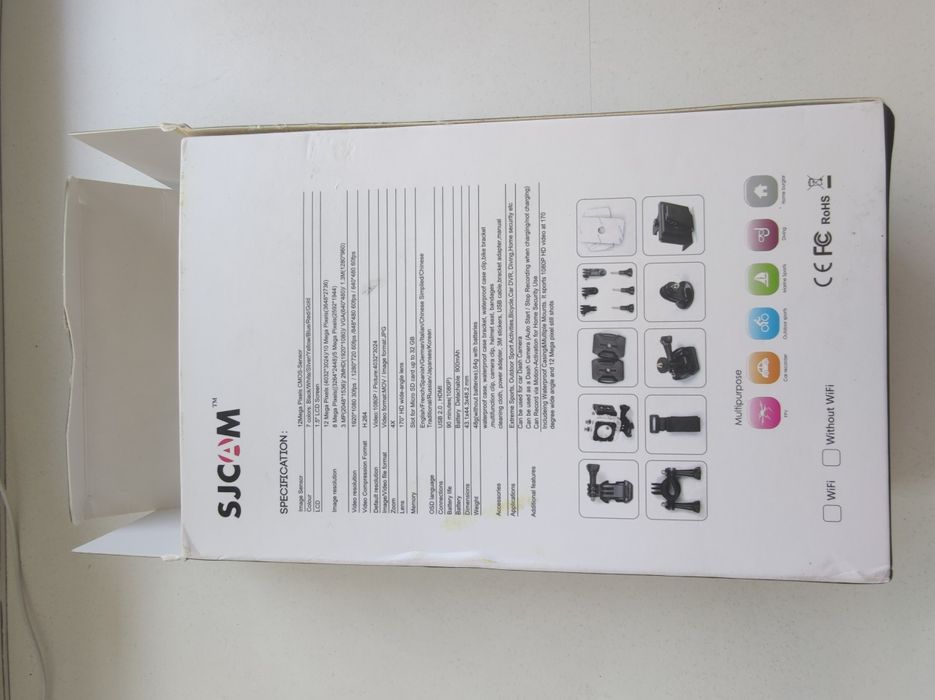 Action Camera HD WIFI 1080p