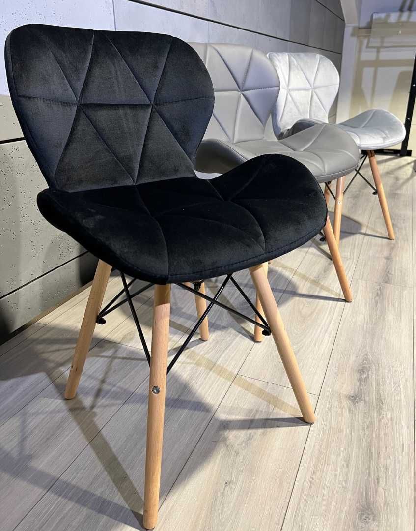 Krzesła do salonu kuchni jadalni tapicerowane VASTO LUGANO nowe