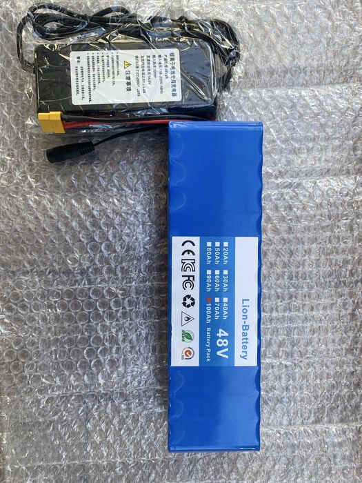 Bateria akumulator 48V 13S3P z ładowarką ebike, hulajnoga