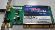 Placa Rede  Pci D-link Wireless 108g Dwl-g520