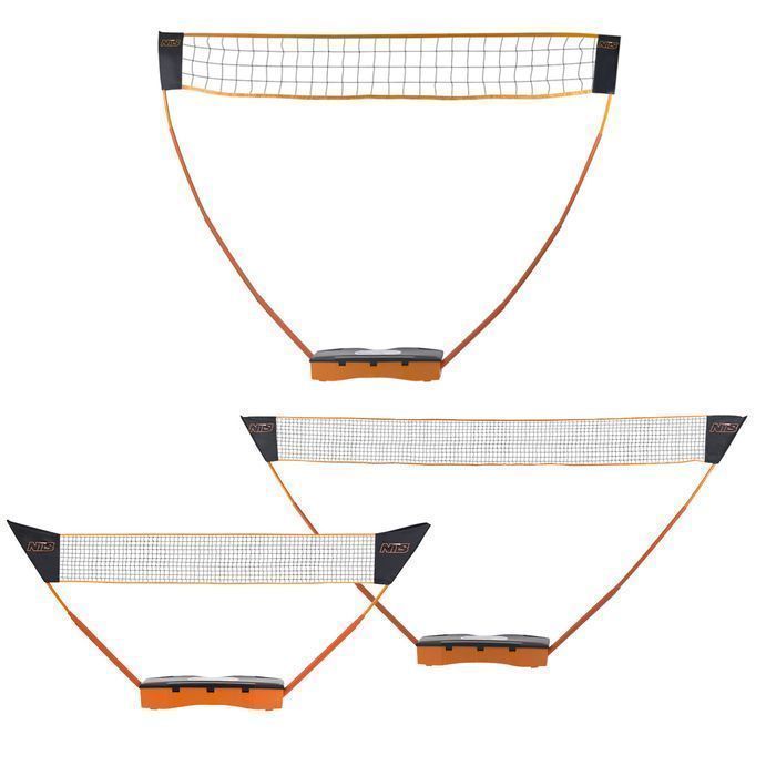 zsb3 zestaw 3w1 siatka do badm. tenis ziemny siatkówka walizka nils