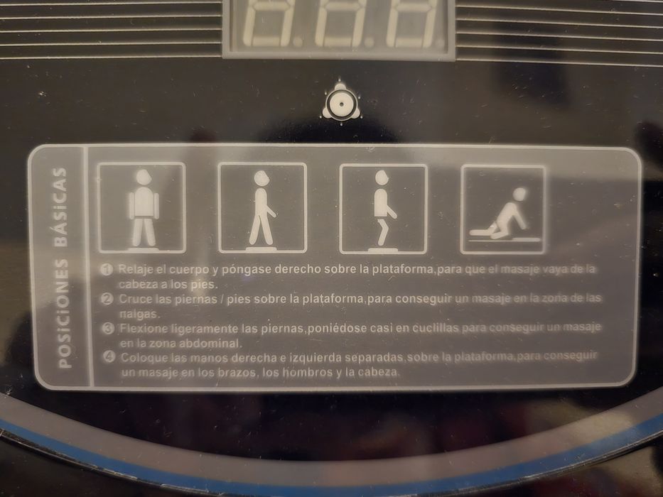 Plataforma vibratória Aristokratisch Power Massage Professional Plus