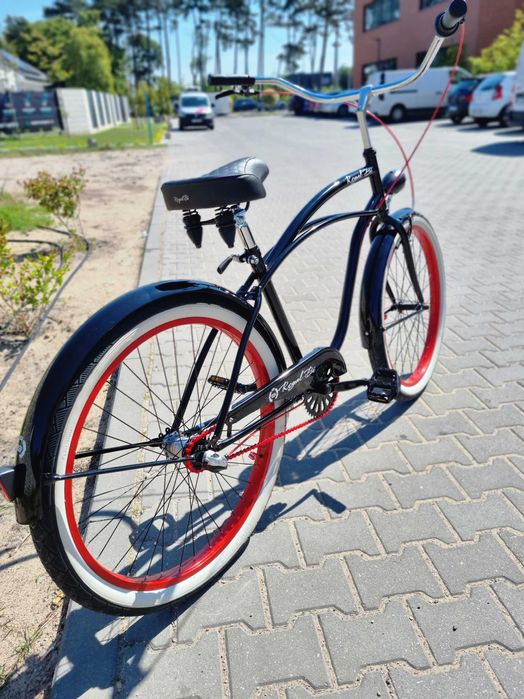 Rower miejski 26 / 28 Beach CRUISER Dracula męski RoyalBi Holenderski