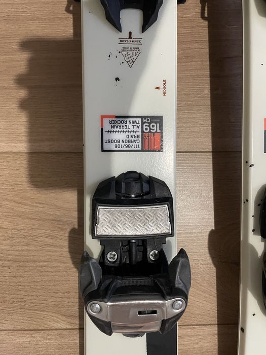 Продам лижі твін тіп K2 press з кріпленнями