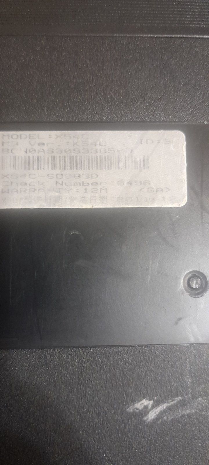 Asus K54C на запчасти или восстановление