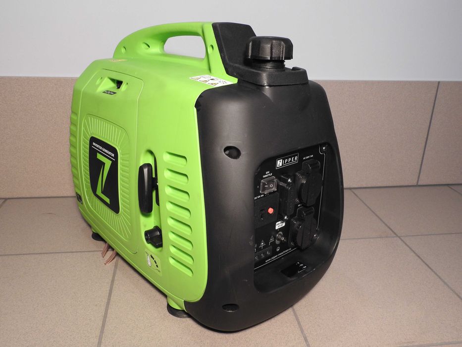 Agregat prądotwórczy Zipper 2000IV, Inverter 2x230V, 1x12V, 2USB, nowy