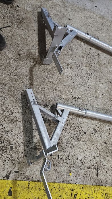 Rusztowanie dekarskie dachowe layher podest konsola podpora