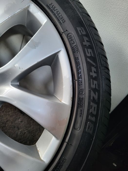 Koła felgi 5x108 peugeot citroen 245/45r18 23r