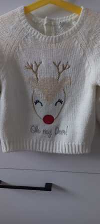 Sweterek świąteczny 86