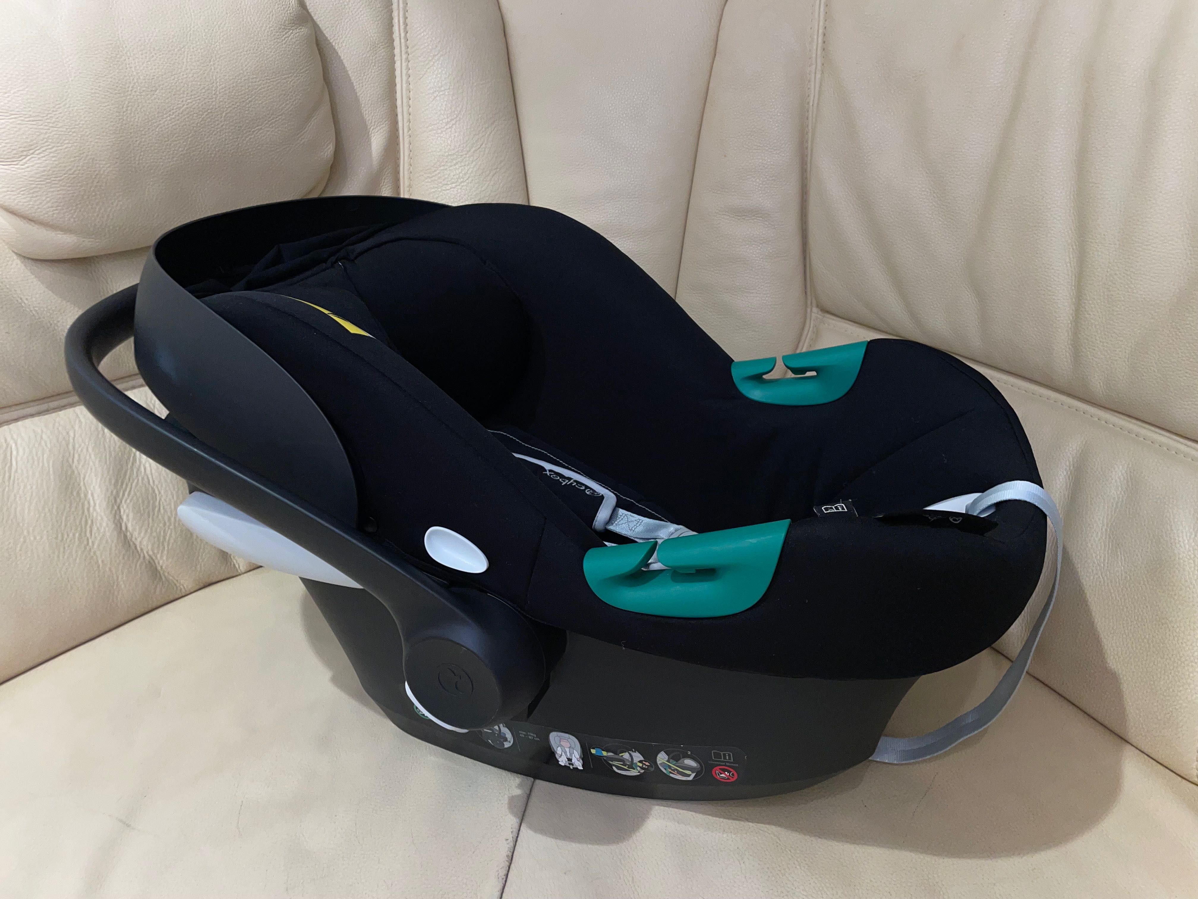 Fotelik samochodowy Cybex Aton B2 + baza +adaptery