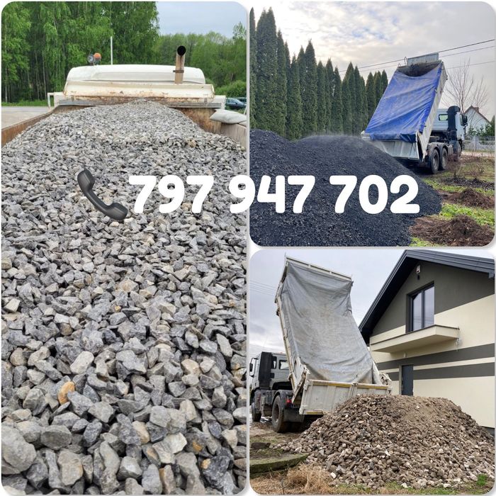 Kruszywo Kamień Żwir Szlaka Beton Gruz Destrukt Asfalt frezowany