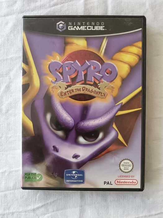 Spyro: Enter the Dragonfly [Nintendo Game Cube, 2002] Authentic PAL