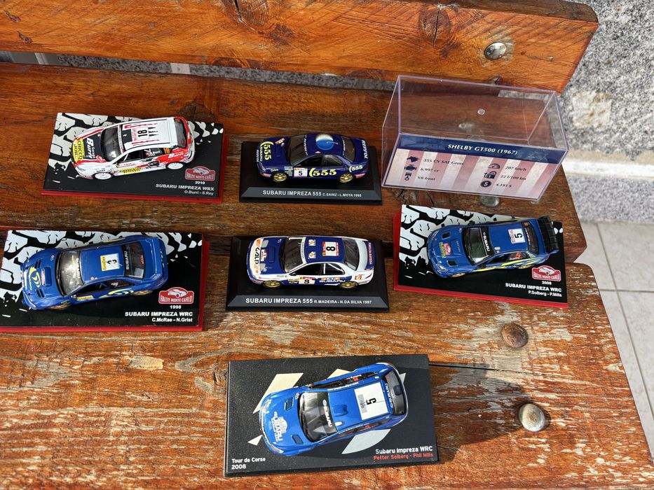 Subaru miniatura colecionavel