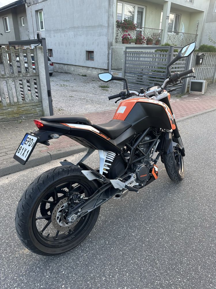 KTM Duke 125 super stan
