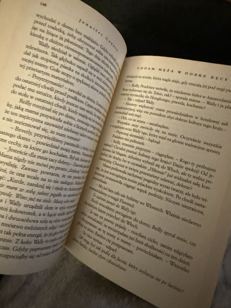 Książka „Oddam męża w dobre ręce” Jennifer Coburn