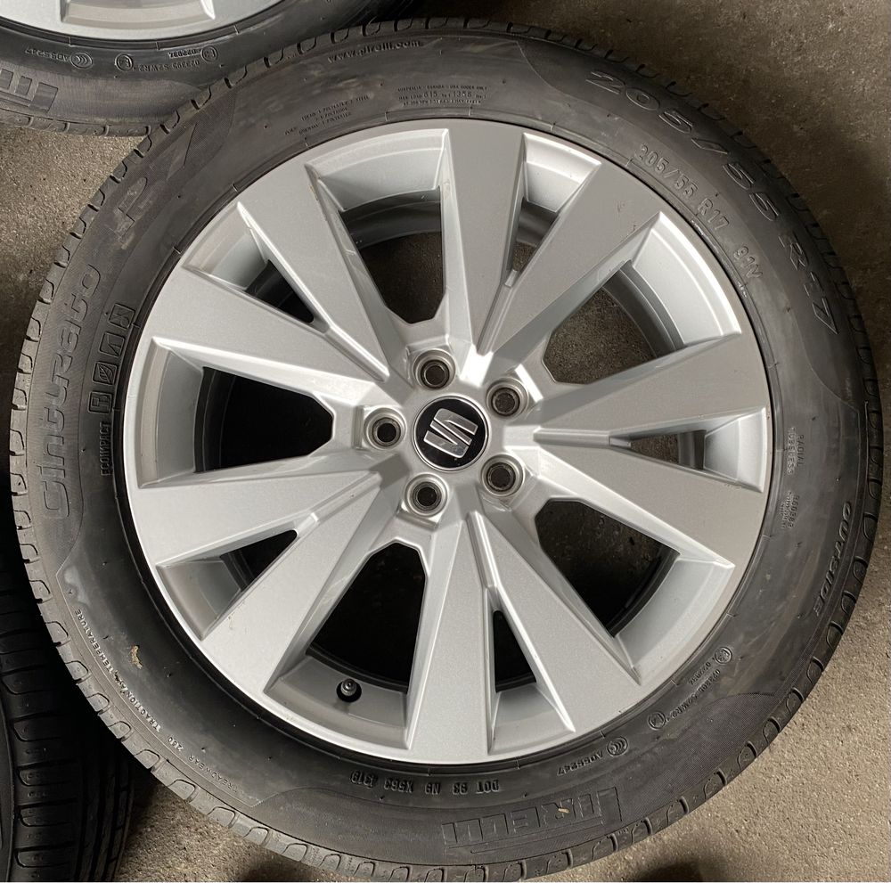 Alufelgi z oponami 205/55 R17 Seat Arona VW T-Cross Skoda Kamiq Scala