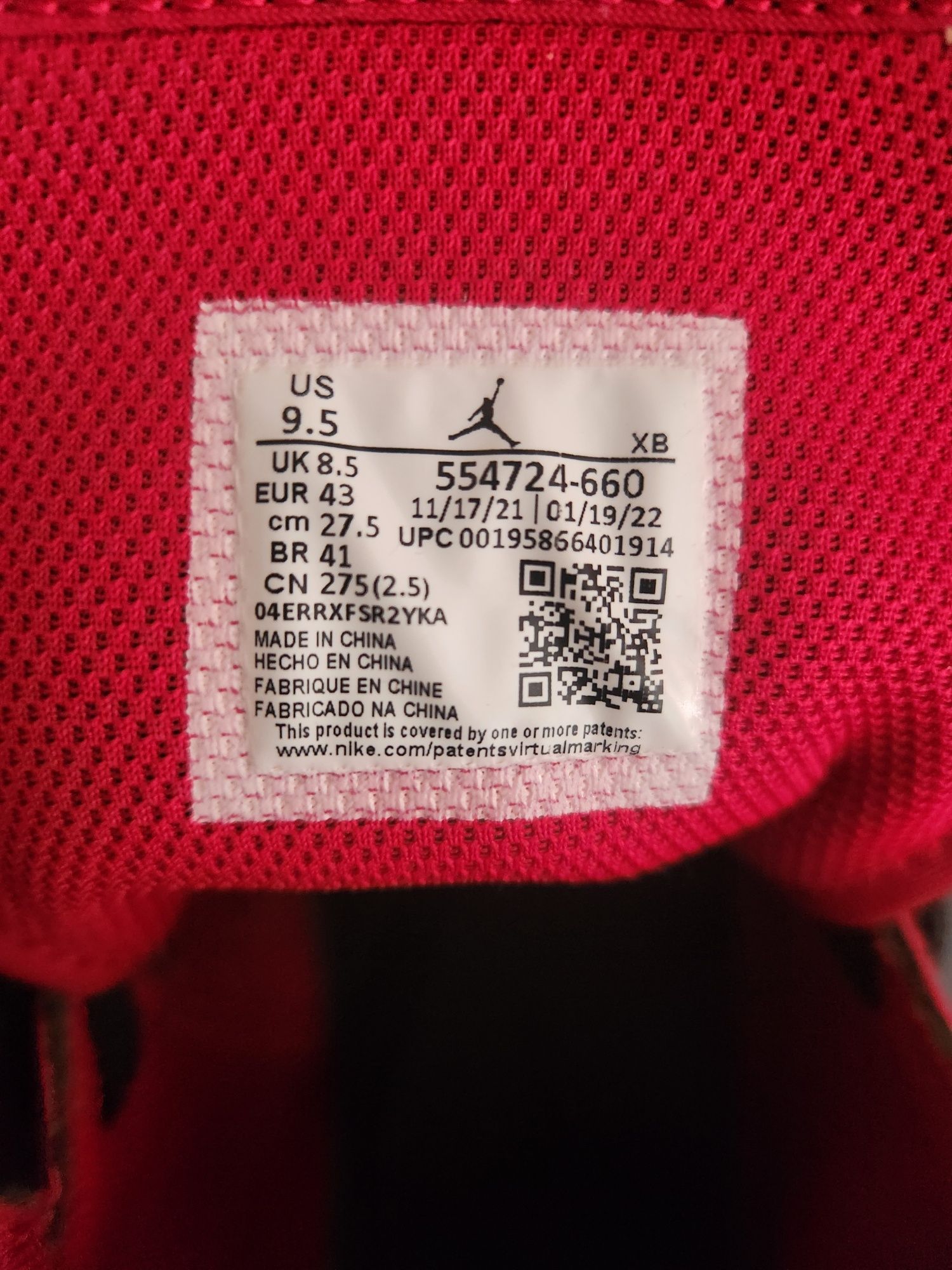 Air jordan 1 retro high chicago