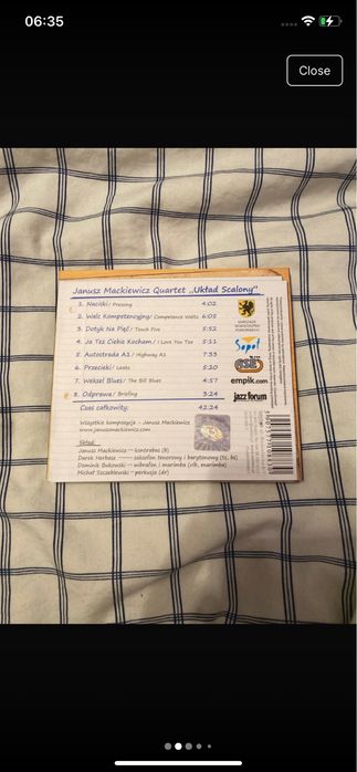 Płyta CD Akta Układ Scalony NOWA