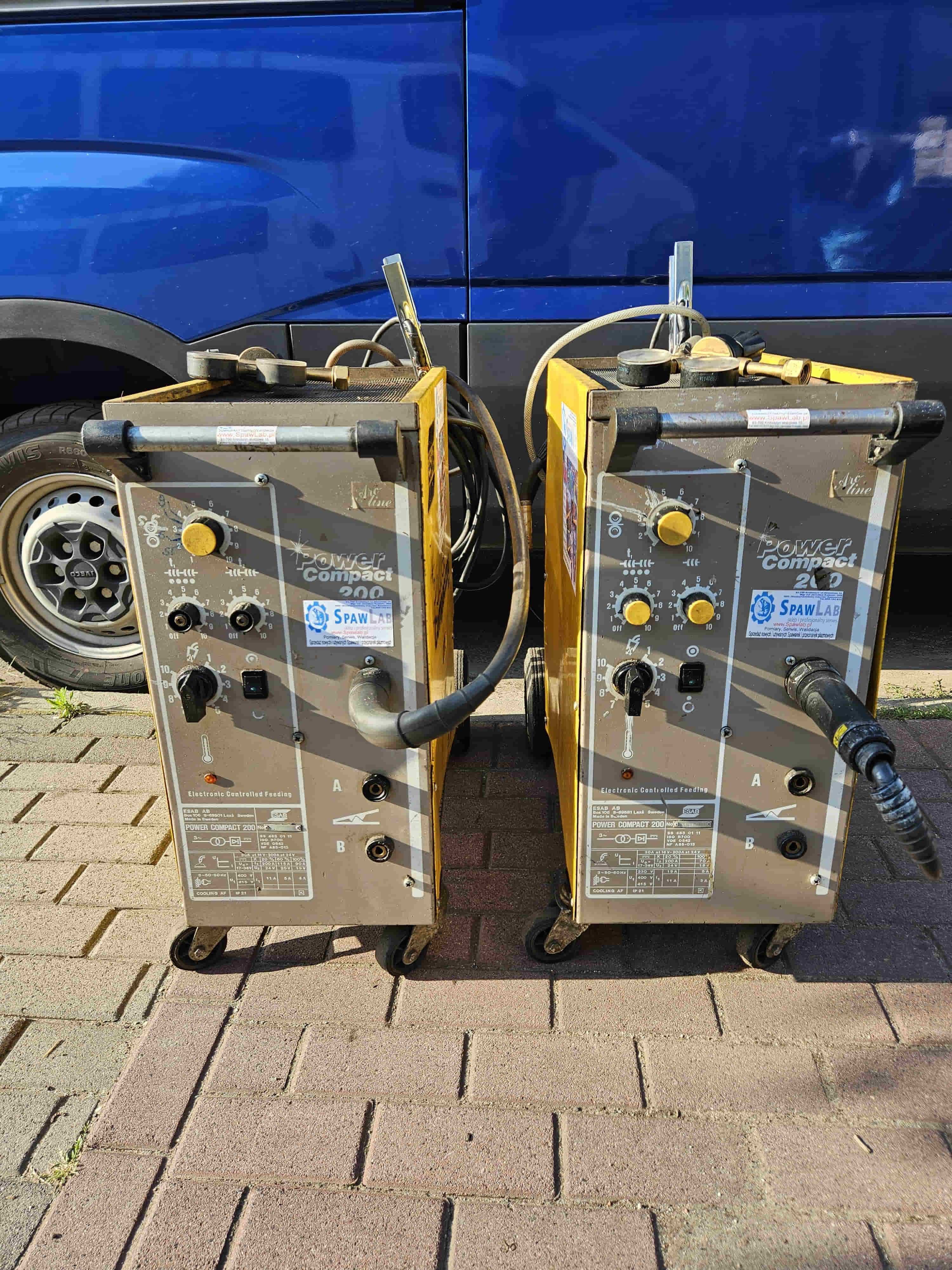 Esab Power Compact 200 A/ Spawarka 230V 400V Migomat Mig Mag Trafo